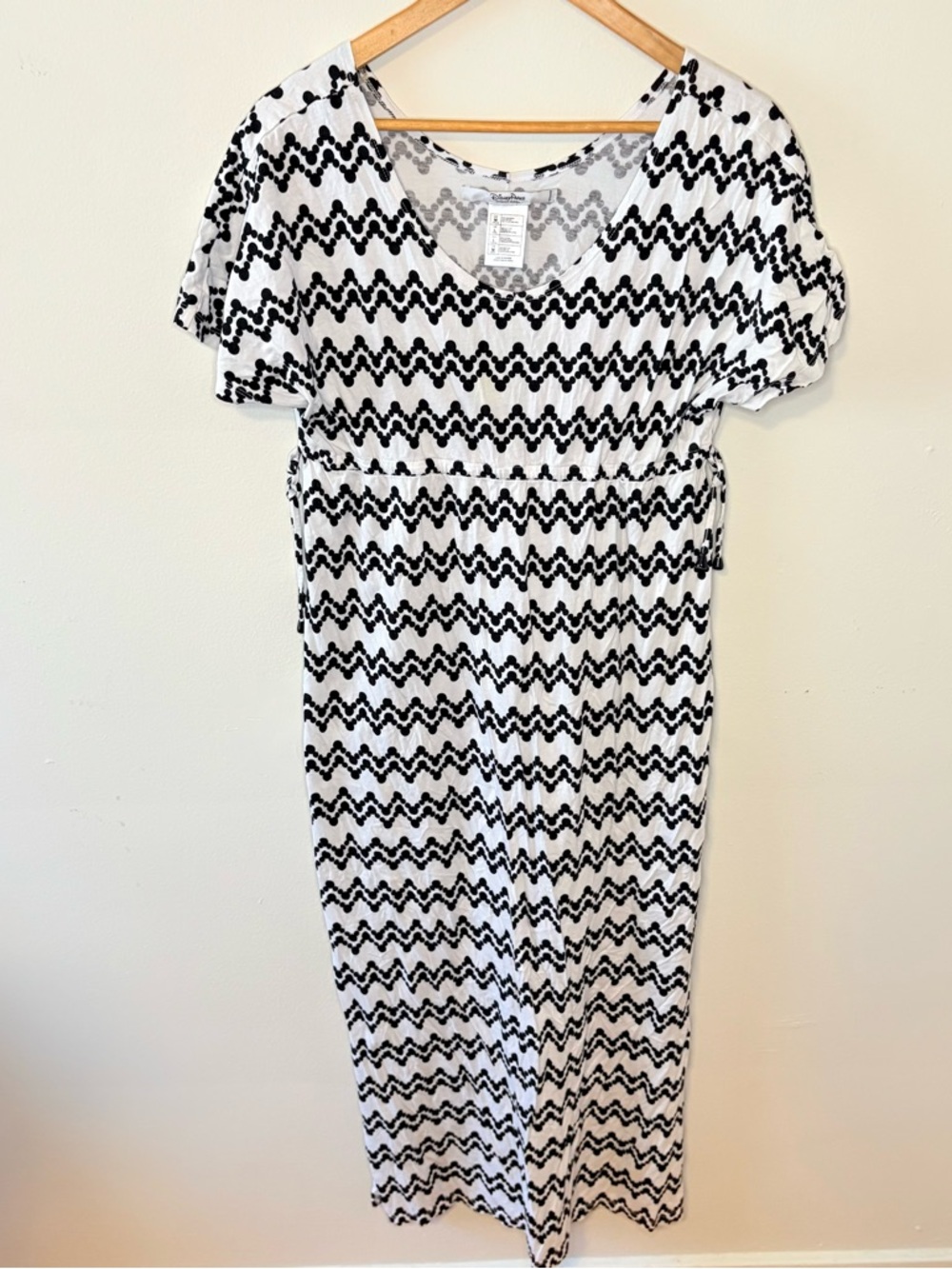 Disney Short Sleeve Hidden Mickey Maxi Dress